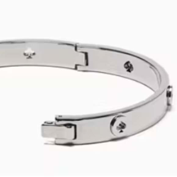 Kate Spade Spot the Spade Studded Hinged Bangle - Picture 4 of 4